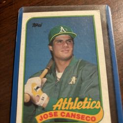 Jose Canseco Topps Card 