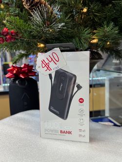 IP40 10000 Mac Power Bank (Black)