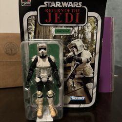 Star Wars Kenner Return Of The Jedi Biker Scout