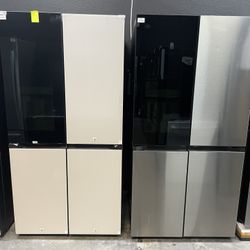 Samsung Bespoke Flex Refrigerators With Beverage Center 