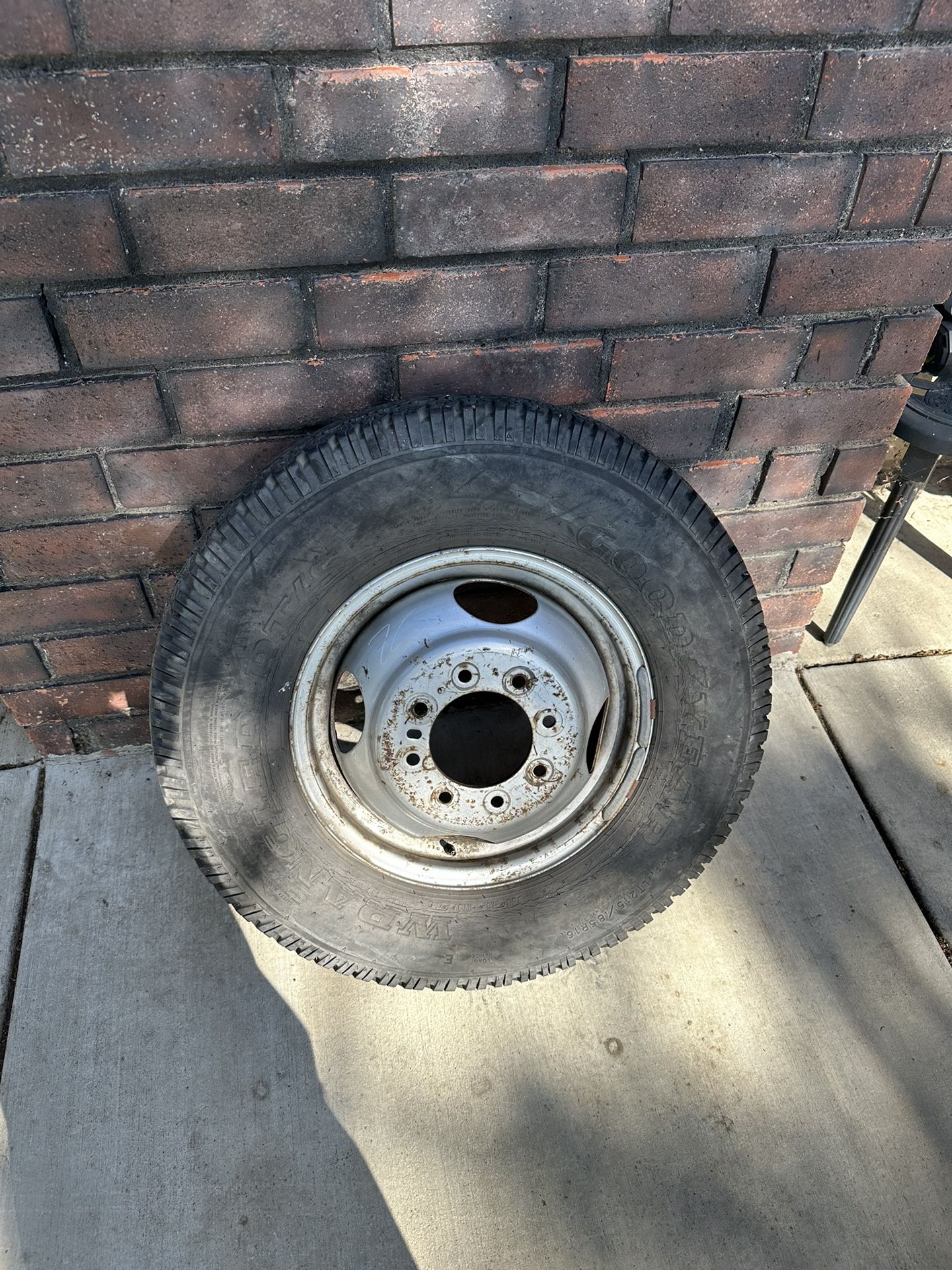 Dodge Dually Spare Wheel 