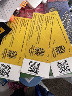 SAD FOOS TICKETS