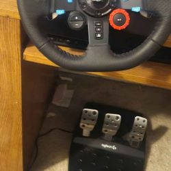 Play Station Steering wheel shifter pedals.