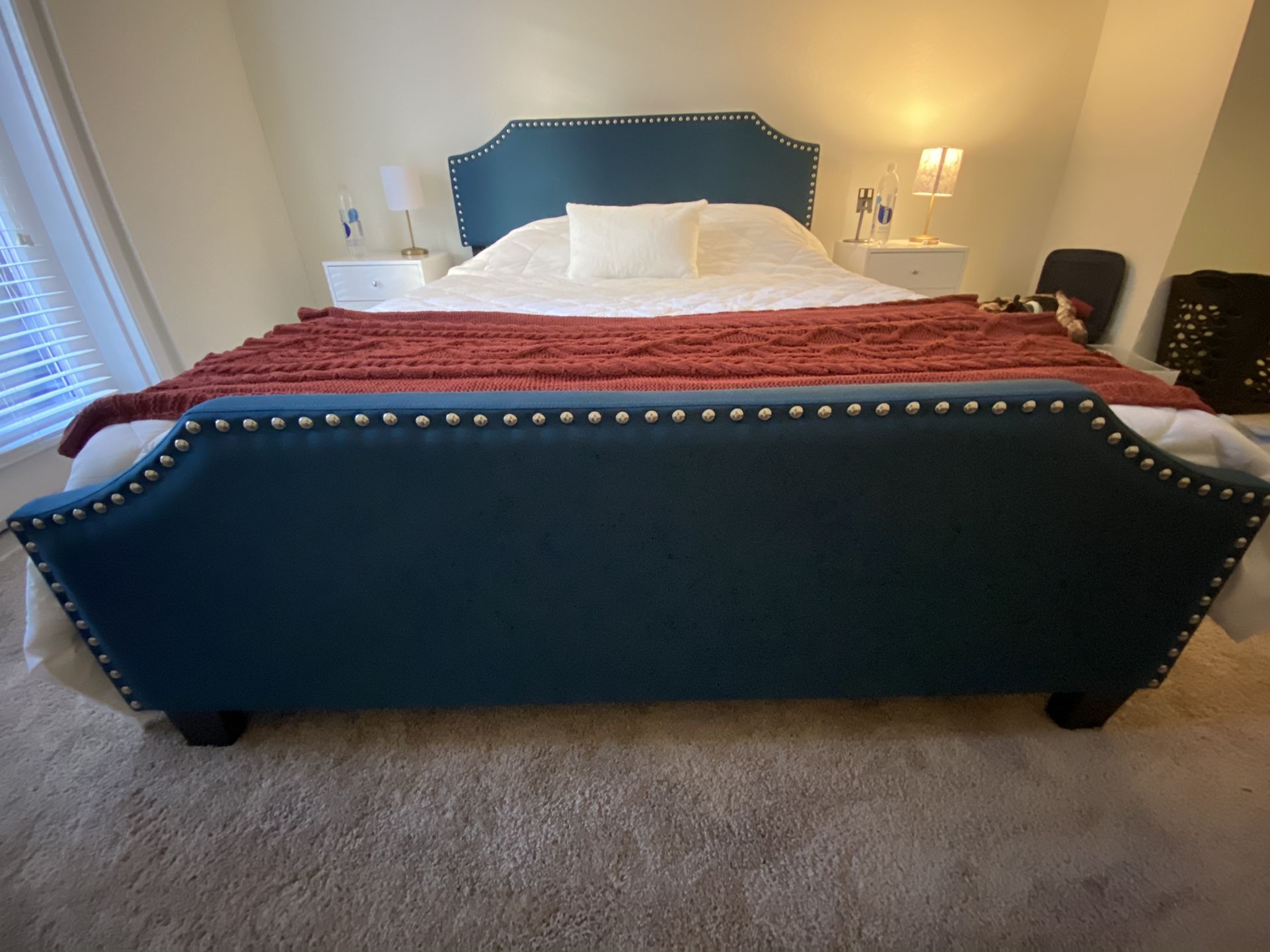 Queen Bed frame and Matresss