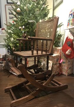 Antique Children’s rocker/high chair