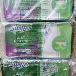 Swiffer Wet Cloths Lavender Scent 12 Count