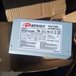 Patriot Gaming And Electronics 650w Power Supply 