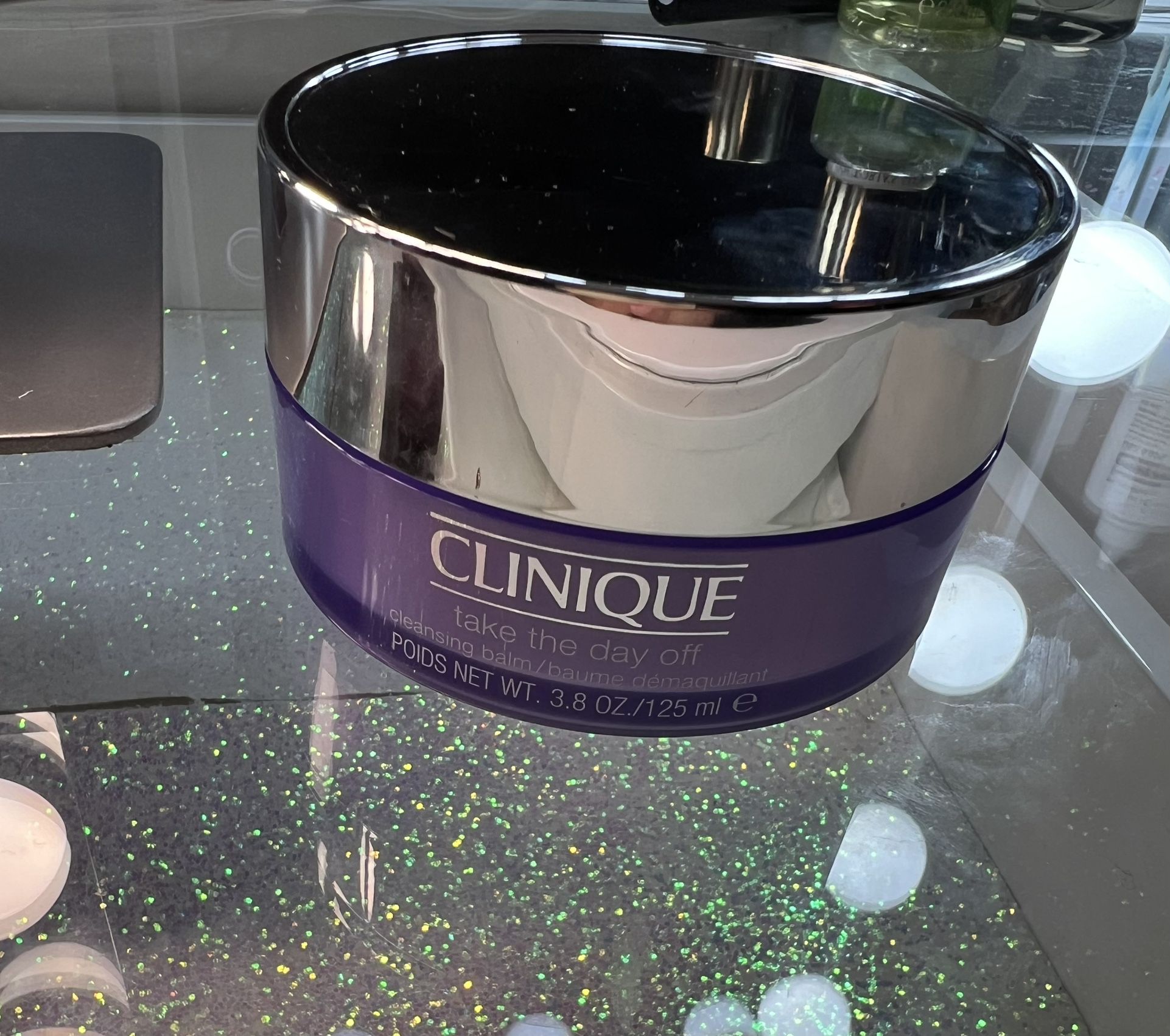BRAND NEW CLINIQUE Take The Day Off Cleansing Balm POIDS Net Wt.  3.8 OZ./125 ml Retail $41