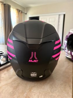 HJC women’s helmet and gloves