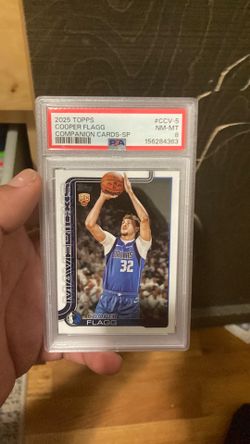 Cooper Flagg rookie short print SP Costco psa