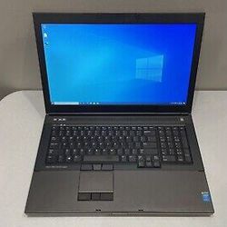 High Grade Dell 17.3" Gaming/WorkStation Intel Core i7 Extreme 16 GB RAM 500 GB SSD 1080P LCD Nvidia K3100M GPU Webcam HDMI WiFi Bluetooth Windows 11