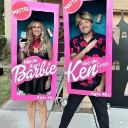 Middle-Aged Barbie And Mid-Life Crisis Ken Boxes