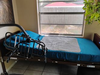 Medical electric bed