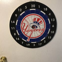 YANKEES Dartboard 