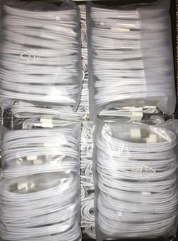 iPhone USB cables 10 for $25