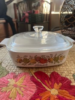 Vintage Corning ware Spice of Life Casserole