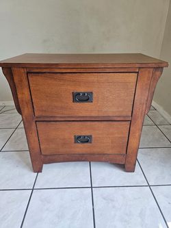 Wooden Nightstand