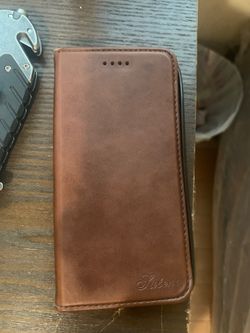 iPhone 6s leather “book” case