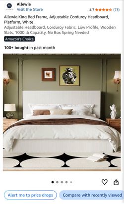 Brand new king size bed frame