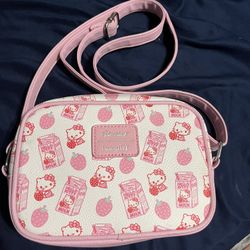 Loungefly offers Hello Kitty Strawberry Milk Crossbody Bag