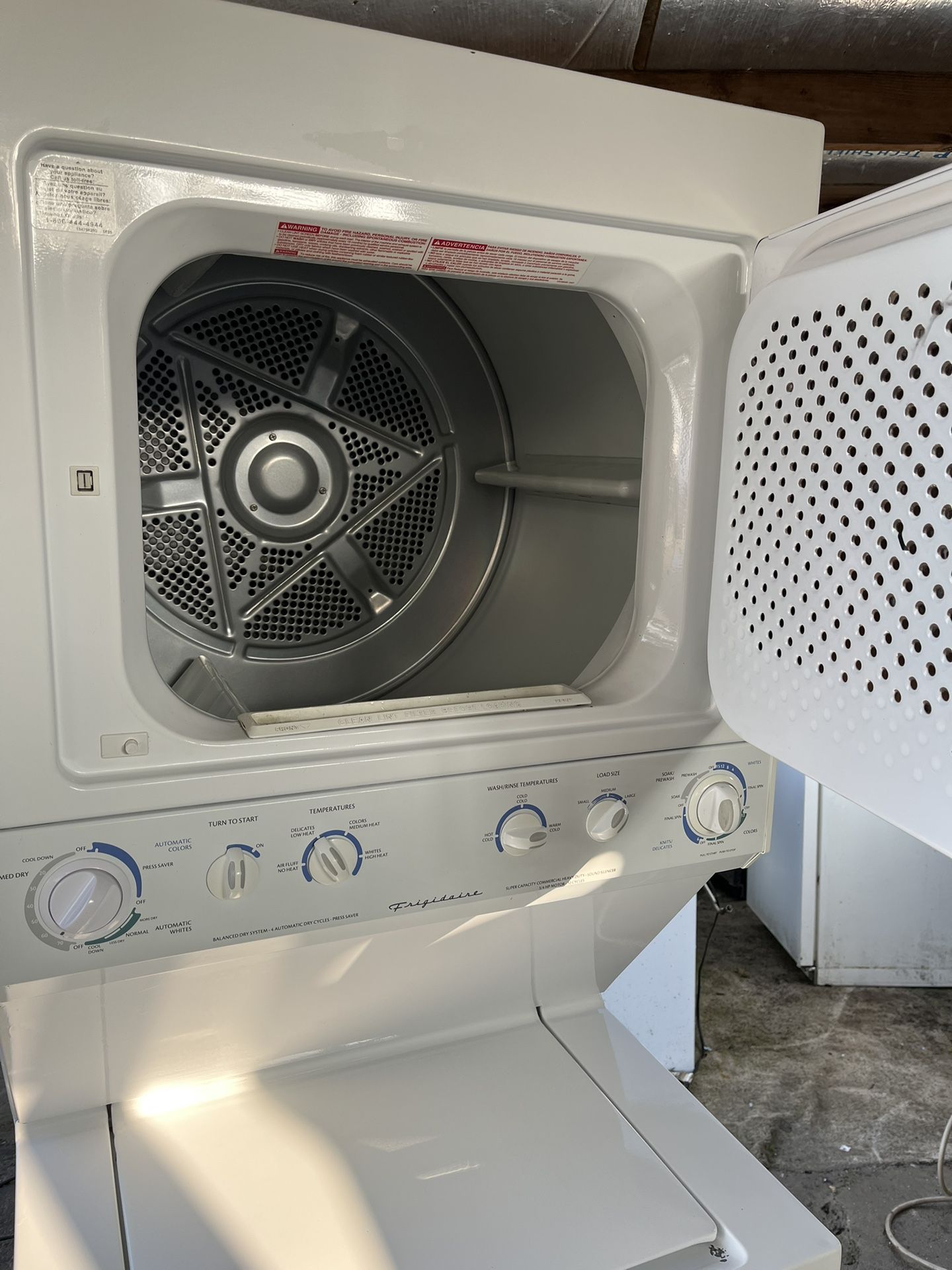 C&M Appliances: Frigidaire Stacked washer&dryer
