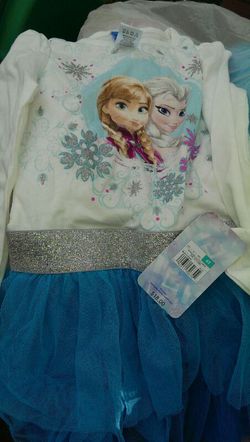 Elsa and Ana dress.