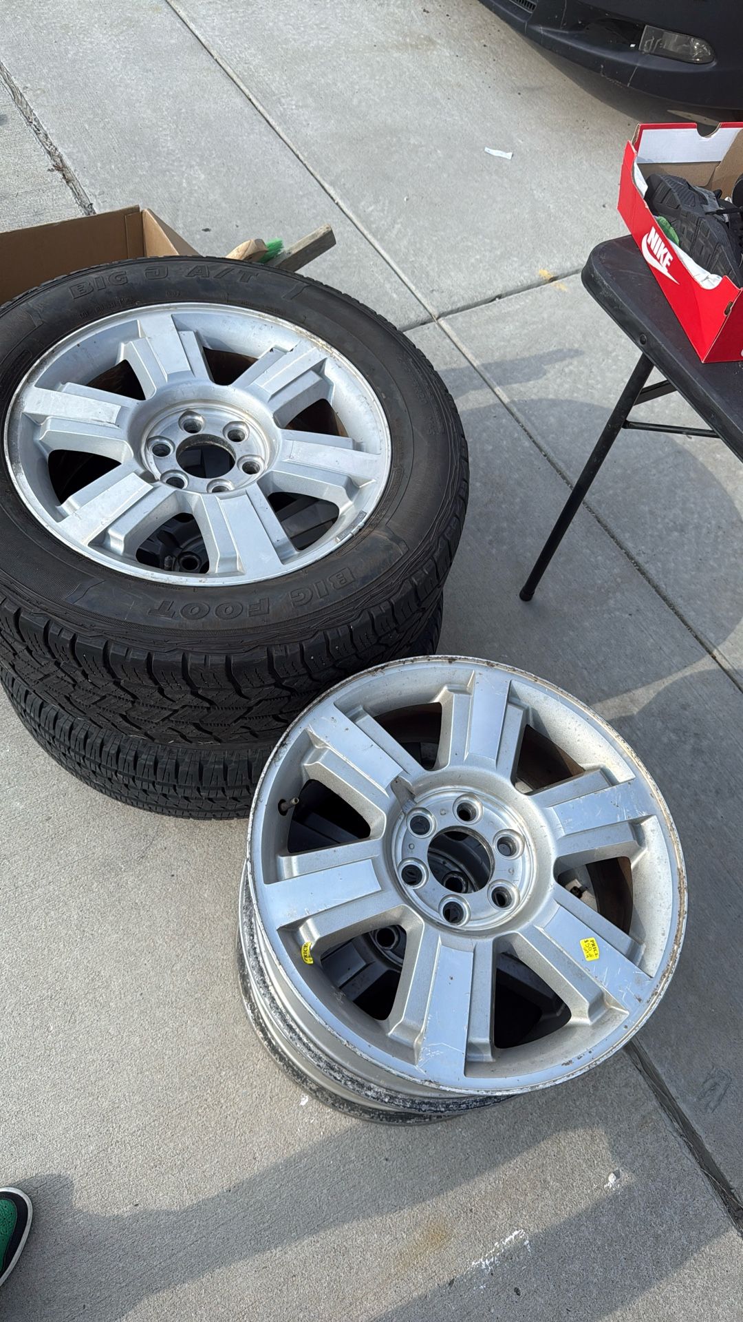 Set Of 20” Ford Rims