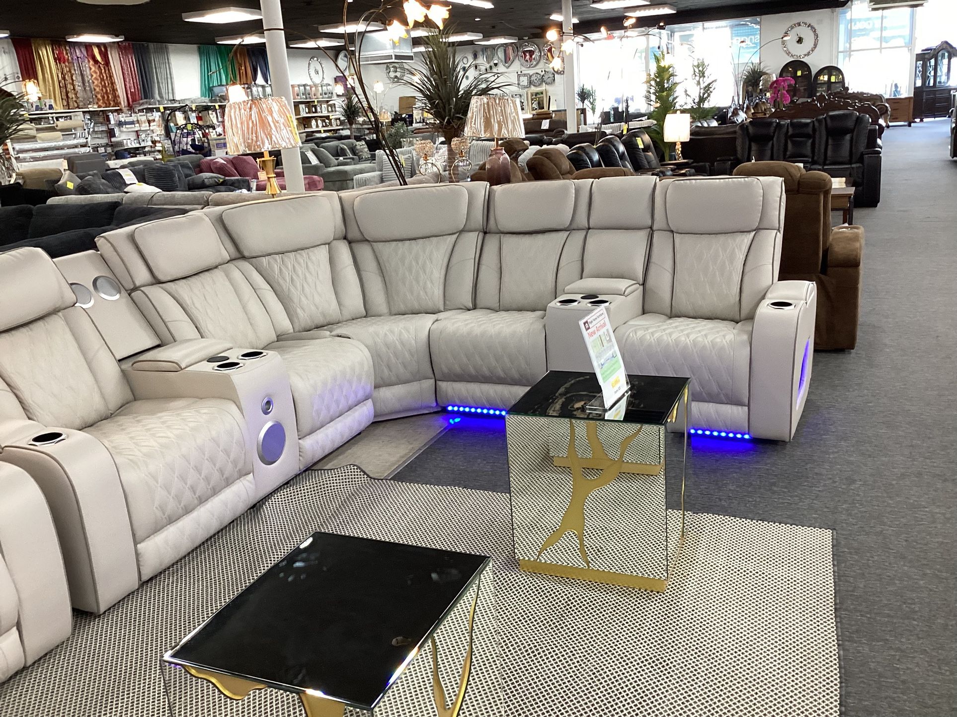 Power Air Massage reclining Sectional $2,499