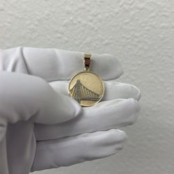 10K Custom Warriors’ Pendant