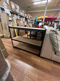 3-Tier Metal Storage Shelving Unit