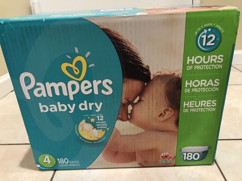 Pampers Baby DRY size 4, 180