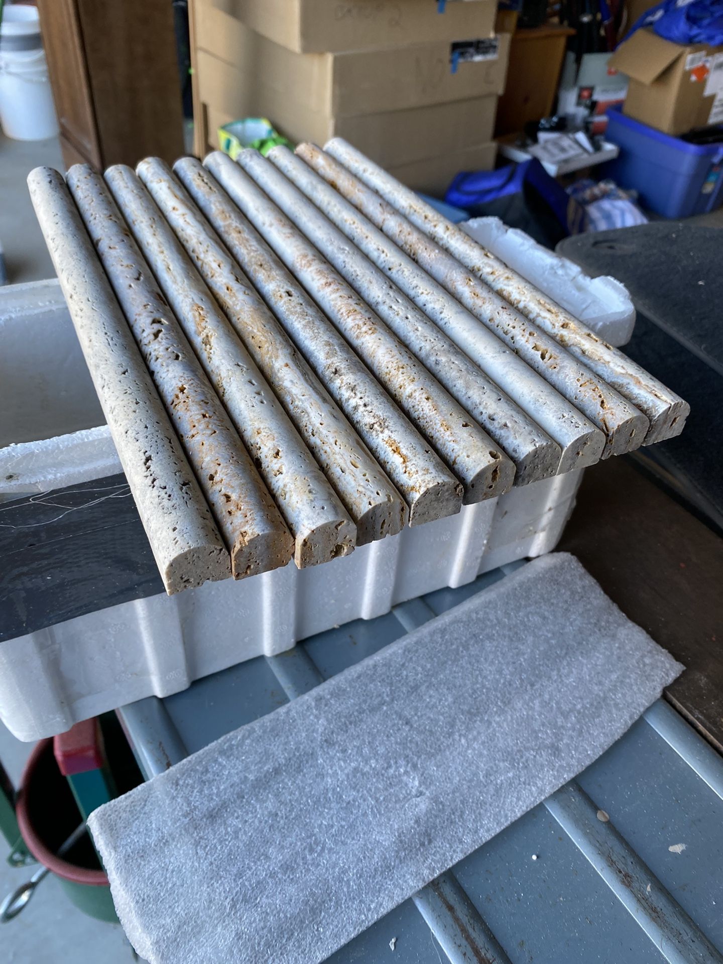 Natural Stone Honed Pencil Molding