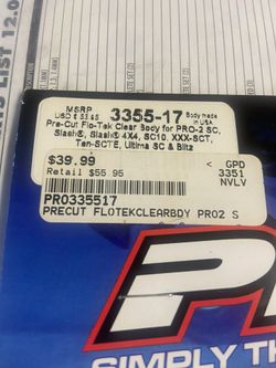 New Proline Flo Tek Sc Body Slash, Scte, Sc10