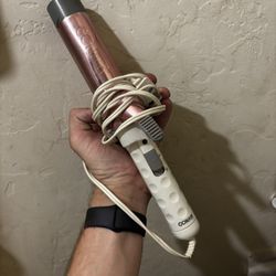 Vintage Conair Pink Barrel Curling Iron ~ Works Model CD150 ~ Big Curls