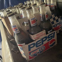 Limited Edition Richard Petty Pepsi Antique  Collectible Bottles