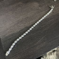 Sterling Silver Tennis Bracelet 