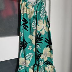 Girls Hawaiian Luau Dress 4T