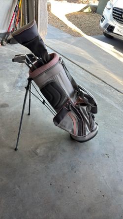 Lefty Topflite Golf Clubs