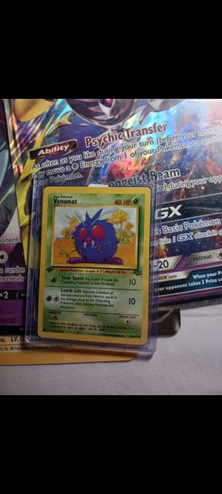 Venonat 1st Edition Pokémon Trading CARDS