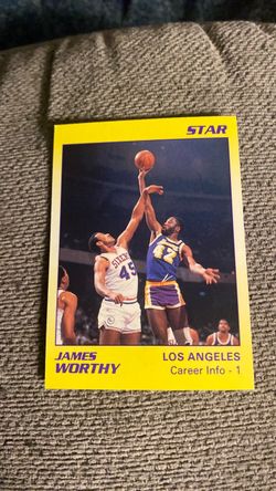 James Worthy Star NBA Basketball Card