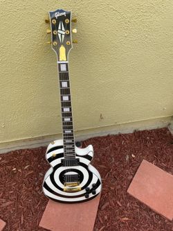 Chibson zakk wylde bulls eye guitar Gibson