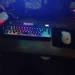 LED Keyboard And Mouse