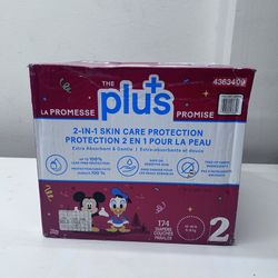 Huggies Little Snugglers Plus Diapers Size 2, 174 Count