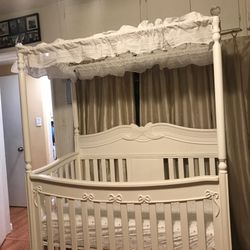 Delta Disney Enchanted Princess Crib With Canopy Option 