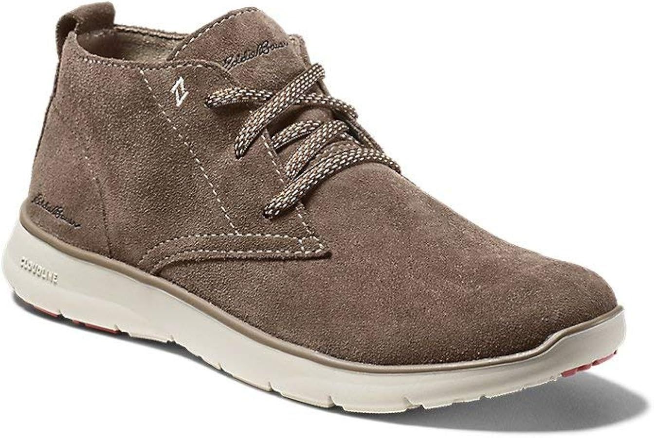 Eddie Bauer Atlas Cloudline Chukka Boots Womens Size 9 Brown Suede Leather Shoes