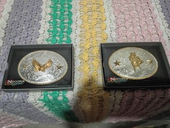 Nocona Western belt buckle..