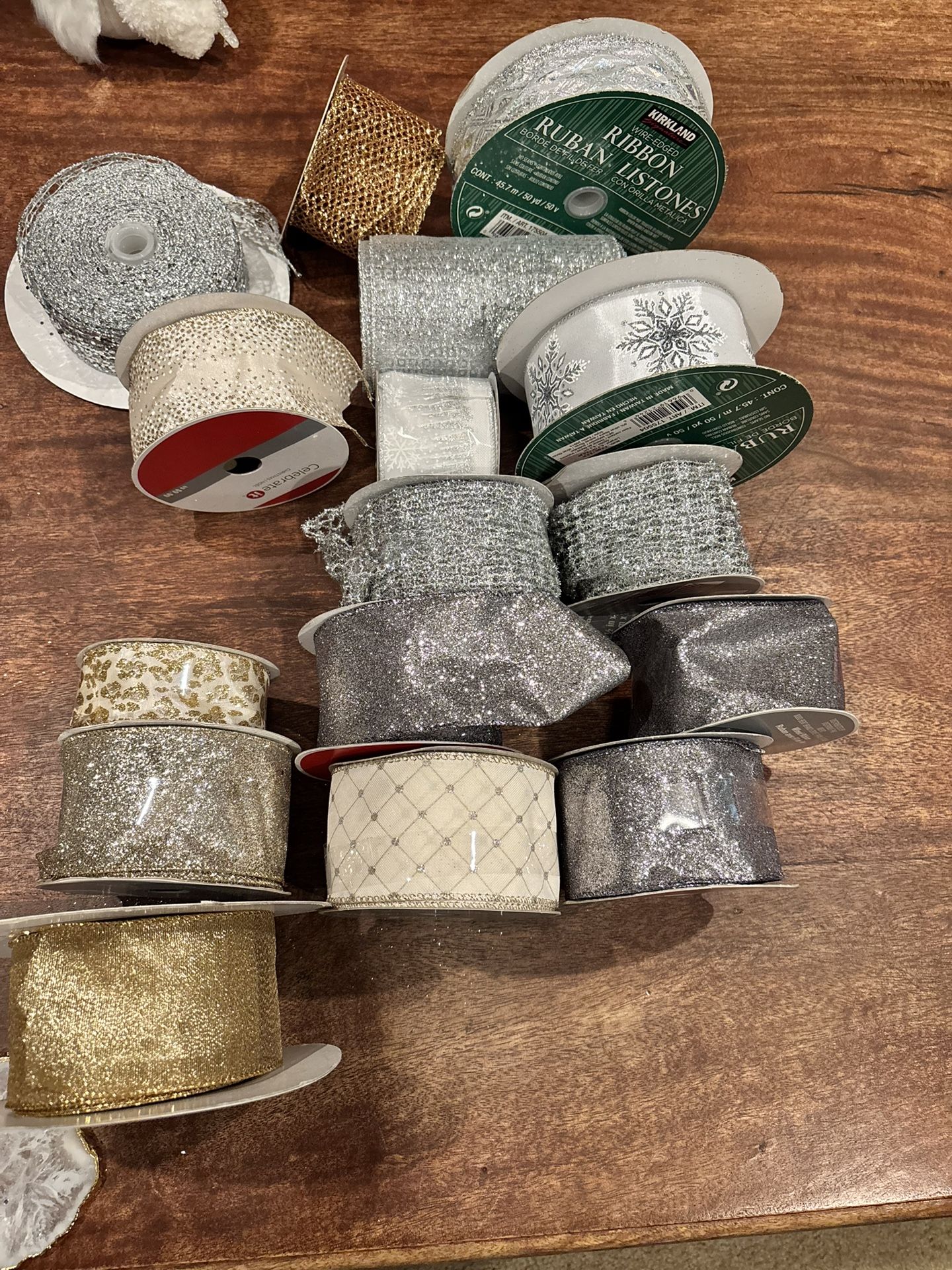 So Much Christmas Ribbon…