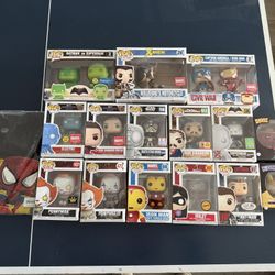 Funko Pop Lot For $80 (Spiderman, SDCC, Chase)