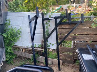 3 LADDER RACKS WEATHERGUARDS $100 EACH OR $250 FOR ALL 3