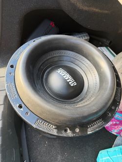 12 inch sundown Zv7 subwoofer